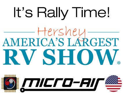 A glimpse of the Micro-Air crew at the Hershey PA RV Show!