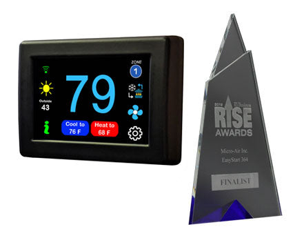 Micro-Air's EasyTouch RV thermostat recognized! - 2022 RISE Award nomination